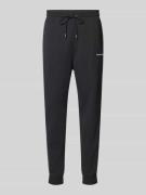 Michael Kors Sweatpants mit Label-Print in Black, Größe L