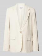 Jake*s Casual Blazer mit Reverskragen in Beige, Größe 34