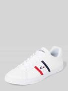 Lacoste Ledersneaker mit Label-Stitching Modell 'LEROND' in Weiss, Grö...