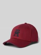 Tommy Hilfiger Cap mit Label-Stitching in Rot, Größe One Size