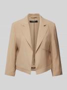 comma Blazer mit Brusttasche in Camel, Größe 34