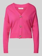 Christian Berg Woman Cardigan mit überschnittenen Schultern in Pink, G...