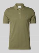 Lacoste Slim Fit Poloshirt mit Label-Badge Modell 'CORE' in Oliv, Größ...