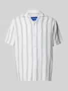 Jack & Jones Relaxed Fit Freizeithemd mit 1/2-Arm Modell 'NOTO' in Off...