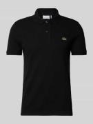 Lacoste Slim Fit Poloshirt mit Label-Badge Modell 'CORE' in Black, Grö...