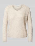 MaxMara Leisure Strickpullover mit Strukturmuster Modell 'FRESIS' in B...