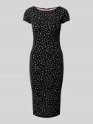 Max Mara Studio Knielanges Kleid mit U-Boot-Ausschnitt Modell 'OLIO' i...