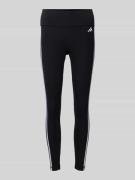 ADIDAS SPORTSWEAR Tight Fit Sportleggings mit Logo-Print in Black, Grö...