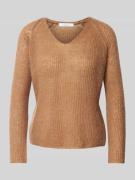 MaxMara Leisure Strickpullover mit Strukturmuster Modell 'FRESIS' in C...