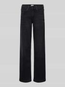 Smith and Soul Wide Leg Jeans im 5-Pocket-Design Modell 'Sina' in Blac...