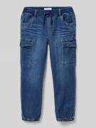 Name It Baggy Fit Cargojeans mit elastischen Abschlüssen Modell 'BEN' ...