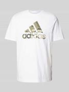 ADIDAS SPORTSWEAR T-Shirt mit Rundhalsausschnitt in Weiss, Größe XXL