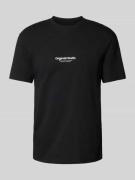 Jack & Jones T-Shirt mit Label-Print Modell 'VESTERBRO' in Black, Größ...