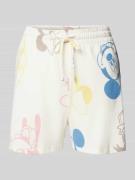 Jake*s Casual Pyjama-Shorts mit elastischem Bund und Tunnelzug in Offw...