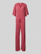 mbyM Jumpsuit in Wickel-Optik Modell 'Bradlee' in Pink, Größe L