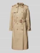 Lauren Ralph Lauren Trenchcoat mit Gürtel in Beige, Größe L