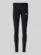 ADIDAS SPORTSWEAR Sportleggings mit Label-Print in Black, Größe S