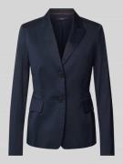 Windsor Blazer mit Pattentaschen in Marine, Größe 40