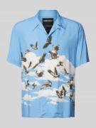 The Hundreds Freizeithemd mit Knopfleiste Modell 'VULTURE' in Hellblau...