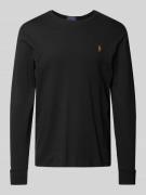 POLO RALPH LAUREN Custom Slim Fit Longsleeve mit Rundhalsausschnitt in...