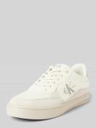 Calvin Klein Jeans Ledersneaker mit Label-Details Modell 'CLASSIC CUPS...