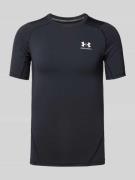 Under Armour T-Shirt mit Label-Print in Black, Größe M