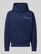 Polo Ralph Lauren Hoodie mit Label-Print Modell 'HEAVY' in Marine, Grö...