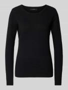 Vero Moda Regular Fit Strickpullover mit Rundhalsausschnitt 'CARE STRU...