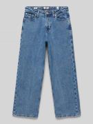 Jack & Jones Jeans mit 5-Pocket-Design Modell 'ALEX' in Blau, Größe 14...