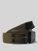 Lloyd Men's Belts Gürtel in Flecht-Optik in Oliv, Größe 105