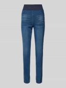 FREE/QUENT Slim Fit Jeans mit breitem elastischem Bund Modell 'SHANTAL...