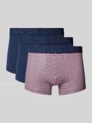 HOM Trunks mit elastischem Bund im 3er-Pack in Bleu, Größe L