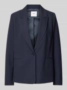 s.Oliver BLACK LABEL Blazer mit Reverskragen in Marine, Größe 42