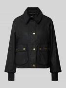 Barbour Jacke mit Umlegekragen und Pattentaschen Modell ´CROPPED BEADN...