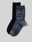 Tommy Hilfiger Socken aus Viskose-Mix im 2er-Pack in Dunkelblau, Größe...