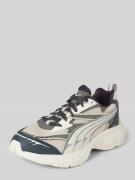 Puma Sneaker mit Kontrastbesatz Modell 'Morphic Retro' in Anthrazit, G...