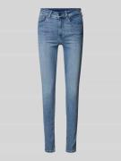 Liu Jo White Slim Fit Jeans mit 5-Pocket-Design Modell 'DEVINE' in Hel...