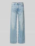 Mango Straight Leg Jeans im 5-Pocket-Design Modell 'MIAMI' in Jeansbla...