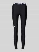 Under Armour Leggings mit Label-Print in Black, Größe L