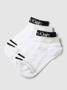 CK Calvin Klein Sneakersocken mit Viskose-Anteil im 4er-Pack in Weiss,...