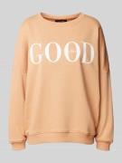 miss goodlife Sweatshirt mit Statement-Print Modell 'Good Vibes' in Be...