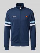 Ellesse Sweatjacke mit Label-Stitching Modell 'ROMA' in Dunkelblau, Gr...