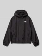 The North Face Windbreaker mit seitlichen Reißverschlusstaschen in Bla...