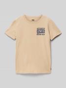 Levi’s® Kids T-Shirt mit Logo-Print Modell 'CACTUS' in Camel, Größe 14...