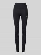 Under Armour Leggings mit Logo-Print Modell 'EMEA' in Black, Größe L