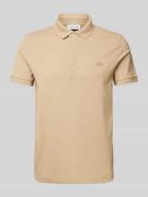 Lacoste Regular Fit Poloshirt mit Label-Badge Modell 'CORE' in Beige, ...