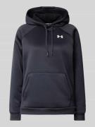 Under Armour Hoodie mit Logo-Print in Black, Größe L