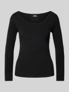 MAGIC Bodyfashion Longsleeve mit Rundhalsausschnitt in Black, Größe L