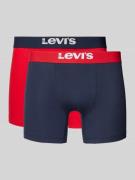 Levi's® Trunks mit elastischem Logo-Bund in Rot, Größe L