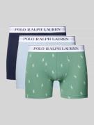 Polo Ralph Lauren Underwear Trunks mit Label-Bund im 3er-Pack in Gruen...